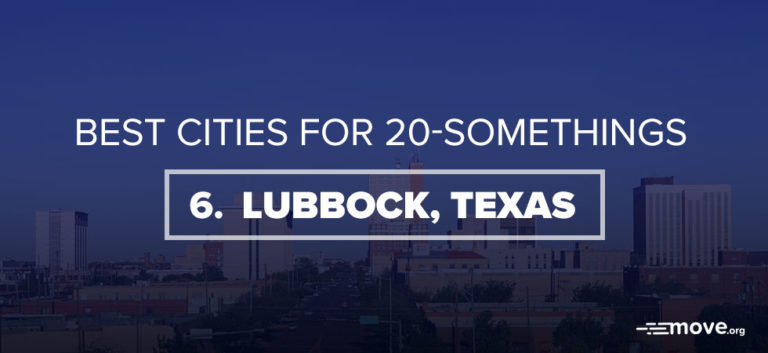 Best Cities for 20-Somethings, #6 Lubbock, TX