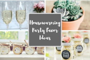 Mixed photo of great party favor ideas