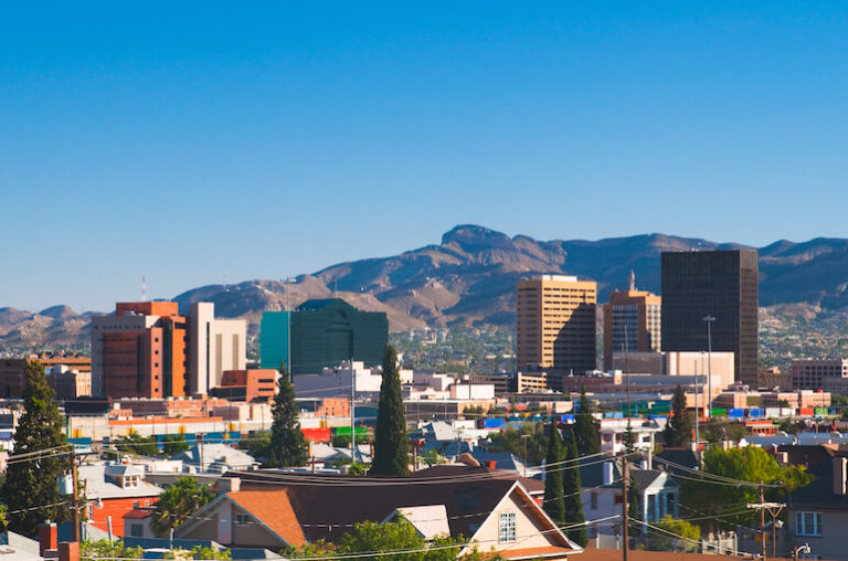 El Paso city view