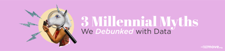 3 millennial myths we debunked with data - move.org