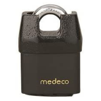 A Medeco padlock