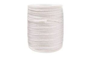 Roll of braided wick