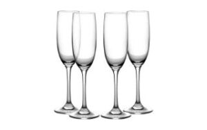 Champagne flute glasses
