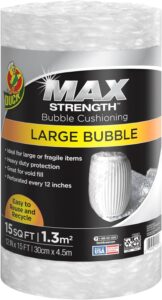 Duck Max Strength Bubble Wrap Cushioning