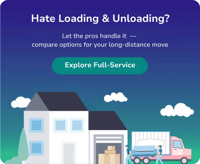 Compare the best full-service movers for long-distance moves