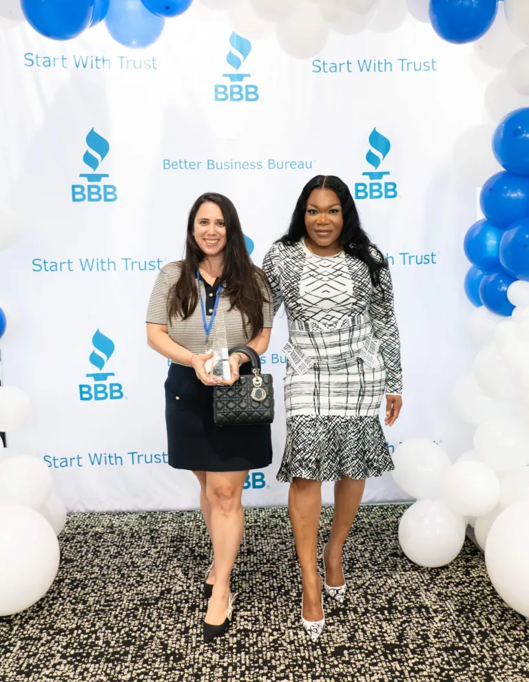 Solomon & Sons Relocation Services 2025 recipient of the BBB Torch Award for Ethics