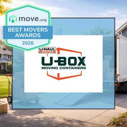 U-Box wins best moving container for long-distance availability in the 2026 Move.org Best Movers Awards