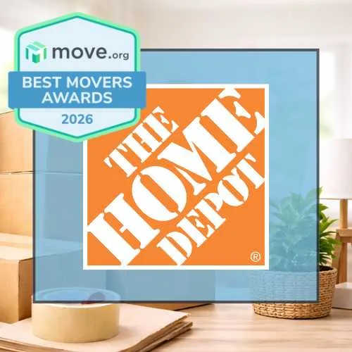 Home Depot Truck Rental named best truck rental for quick local moves in the 2026 Move.org Best Movers Awards