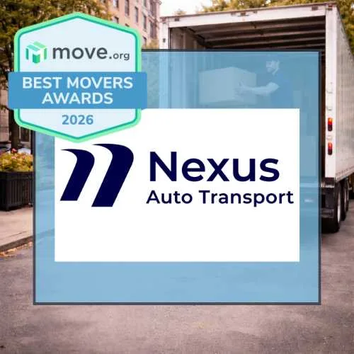 Nexus auto transport wins best car shipping company for competitive pricing in the 2026 Move.org Best Movers Awards